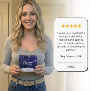 Smdge® Bone Conduction Pillow Speaker