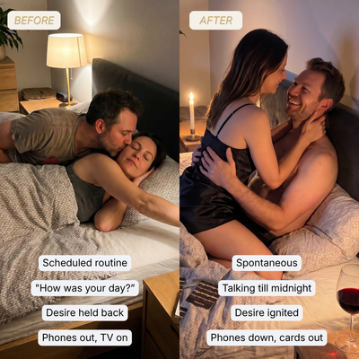 MOODIE SERIES - COUPLES INTIMACY CARDS